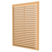 1724С беж, Решетка вентиляционная С сетка 170х240 пластик Beige ERA